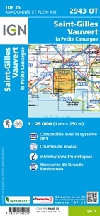 Saint-Gilles, Vauvert, la Petite Camargue. 1/25 000 2e édition