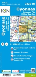 Oyonnax, Gorges de L'Ain, PNR du Haut Jura. 1/25 000