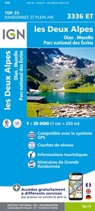 IGN - Les Deux Alpes, Olan Muzelle, Parc national des Ecrins - 1/25 000.
