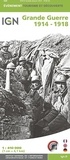  IGN - Grande Guerre 1914-1918 - 1/410 000.