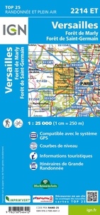 Versailles, Forêts de Marly et de Saint-Germain. 1/25 000