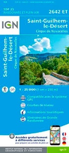  IGN - Saint-Guilhem-le-Désert - Cirque de Navacelles : 1/25 000.
