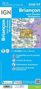 Briançon Serre Chevalier Montgenèvre. 1/25 000 5e édition