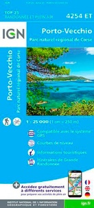  IGN - Porto-Vecchio, parc naturel régional de Corse - 1/25 000.