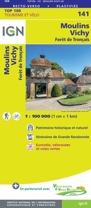  IGN - Moulins, Vichy - 1/100 000.