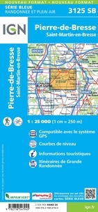 Pierre-de-Bresse, St-Martin-en-Bresse. 1/25 000