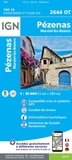  IGN - Pézenas, Murviel-lès-Béziers - 1/25 000.