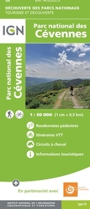  IGN - Le parc national des Cévennes - Découverte des parcs nationaux 1/50000.