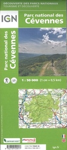 Le parc national des Cévennes. Découverte des parcs nationaux 1/50000