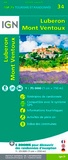  IGN - Lubéron, Mont Ventoux - 1/75 000.
