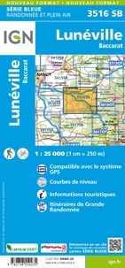 Lunéville-Baccarat. 1/25 000