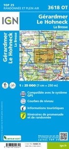Gérardmer, Le Hohneck, La Bresse. 1/25 000