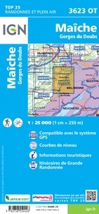 Maiche, Gorges du Doubs. 1/25 000