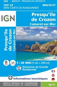  IGN - Presqu'île de Crozon - 1/25 000.