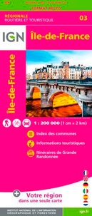  IGN - Ile-de-France - 1/250 000.