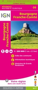  IGN - Bourgogne. Franche-Comté - 1/250 000.