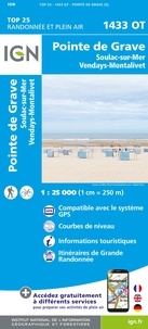  IGN - Soulac-sur-mer, Montalivet, Pointe de Grave - 1/25 000.