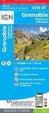  IGN - Grenoble, Chamrousse, Belledonne - 1/25 000 (résistante).