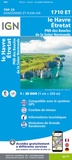  IGN - Le Havre, Etretat. Parc naturel régional des Boucles de la Seine Normande - 1/25 000.