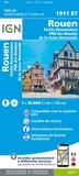  IGN - Rouen/forêts rouennaises/PNR des boucles de la Seine normande - 1/25 000.