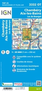 Chambery - Aix-les-Bains - Lac du Bourget. 1/25 000
