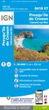  IGN - Presqu'île de Crozon, Camaret-sur-Mer - 1/25 000.
