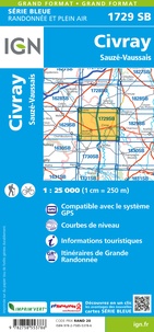 Civray Sauze-Vaussais. 1/25 000