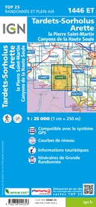Tardets-Sorholus, Arette, la Pierre Saint-Martin, Canyons de la Haute Soule. 1/25000