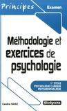 Caroline Sahuc - Méthodologie et exercices en psychologie clinique et psychopathologie.