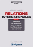 Philippe Chrestia et Eric Pomès - Relations internationales.