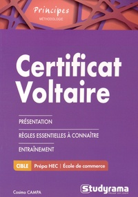 Cosimo Campa - Certificat Voltaire.