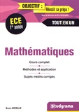 Bruno Grébille - Mathématiques ECE 1re année.