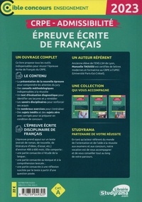 Epreuve écrite de Français CRPE  Edition 2023