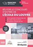 Julien Perrier-Chambon - Principes  : Réussir le concours d'entrée de l'Ecole du Louvre - Annales sujet + corrigé 2024.