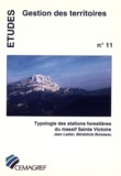  Collectif - Typologie des stations forestières du massif Sainte-Victoire.