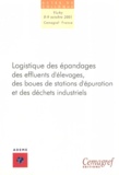 Jacques Wiart - Logistique des épandages des effluents d'élevages, des boues de stations d'épuration et des déchets industriels (actes de colloque, Vichy 8-9 octobre 2001).