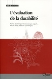 Franck-Dominique Vivien et Jacques Lepart - L'évaluation de la durabilité.
