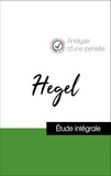  Hegel - Analyse d'une pensée : Hegel (résumé et fiche de lecture plébiscités par les enseignants sur fichedelecture.fr).