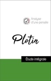  Plotin - Analyse d'une pensée : Plotin (résumé et fiche de lecture plébiscités par les enseignants sur fichedelecture.fr).