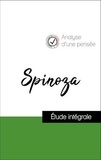  Spinoza - Analyse d'une pensée : Spinoza (résumé et fiche de lecture plébiscités par les enseignants sur fichedelecture.fr).