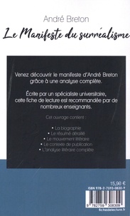 Le Manifeste du surréalisme de André Breton. Etude de l'oeuvre