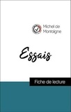 Michel de Montaigne - Analyse de l'œuvre : Essais : Des Cannibales, Des Coches (résumé et fiche de lecture plébiscités par les enseignants sur fichedelecture.fr).