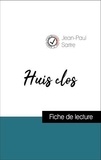 Jean-Paul Sartre - Analyse de l'œuvre : Huis clos (résumé et fiche de lecture plébiscités par les enseignants sur fichedelecture.fr).