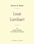 Honoré de Balzac - Louis Lambert de Balzac (édition grand format).