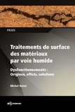 Michel Ruimi - Traitements de surface des matériaux par voie humide - Dysfonctionnements : origines, effets et solutions.