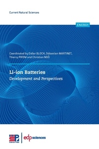Didier Bloch et Thierry Priem - Li-ion batteries - Development and perspectives.
