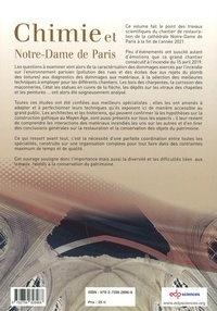 Chimie et Notre-Dame de Paris