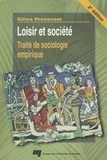 G Pronovost - Loisir et societe. traite de sociologie empirique, 2eme edit.