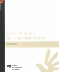 Normand Landry - Droits et enjeux de la communication.