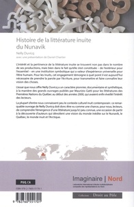Histoire de la littérature inuite du Nunavik
